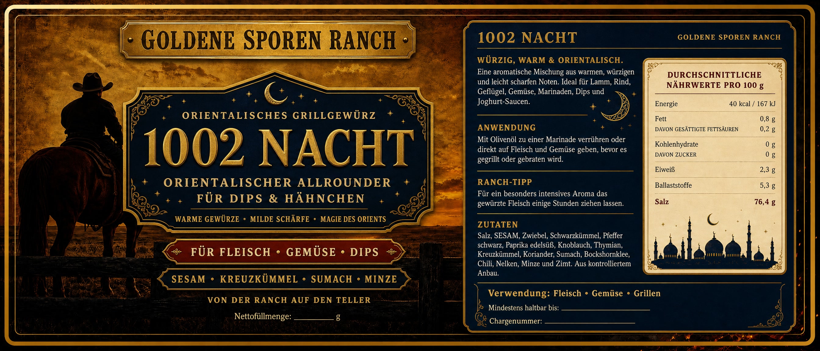 Ranchgewürze